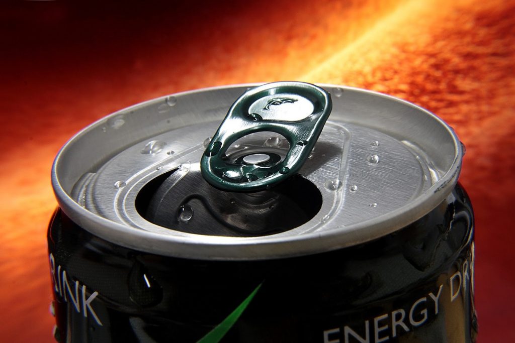 a can of energy drink