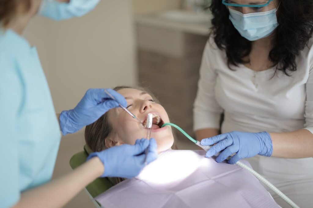 Sedated dental treatment done in West Hills.